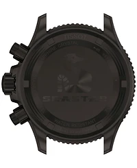 Tissot Men's Swiss Chronograph Seastar 1000 Rubber Strap Watch 38mm