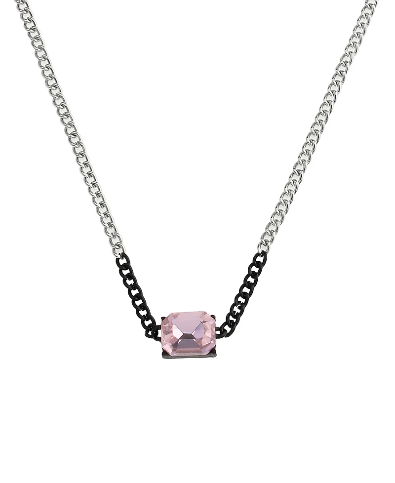 Steve Madden Punk Romance Stone Pendant Necklace