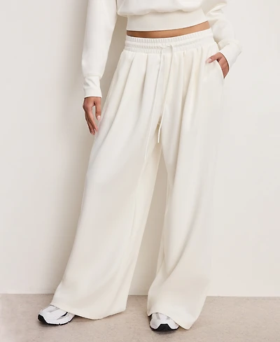 Good American Women's Air Soft Relaxed Fit Pull-On Pants