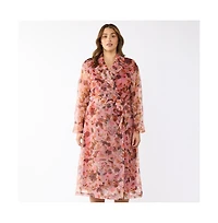 Estelle Atreides Organza Floral Trench