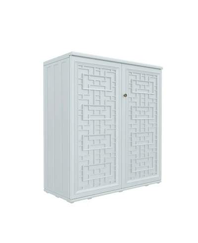 Mondawe Resin Storage Cabinet (Includes Metal Shelf)
