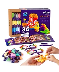 Okto Air Clay Set for Creativity – 36 Colors