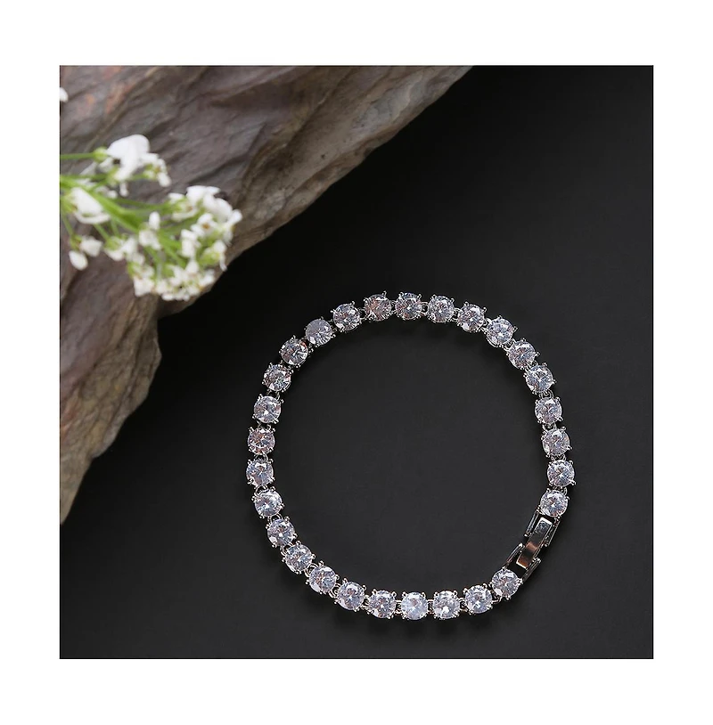 Sohi Women's Bling Tennis Bracelet