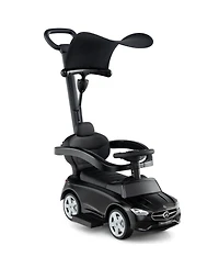 3-in-1 Mercedes Benz Ride-On Toddler Sliding Car with Push Handle