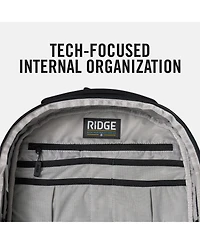 The Ridge Men's Commuter Backpack Pro - Royal Black