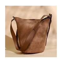 Women's The Bucket Tote Bag - Tan Brown