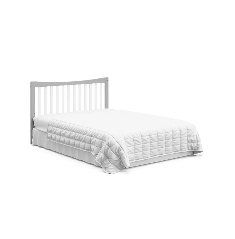 Graco Remi All-in-One Convertible Crib with Drawer and Changer (Pebble Gray)