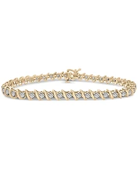 Diamond Twist Bracelet (2 ct. t.w.) 14k White Gold or Yellow Gold, 7"