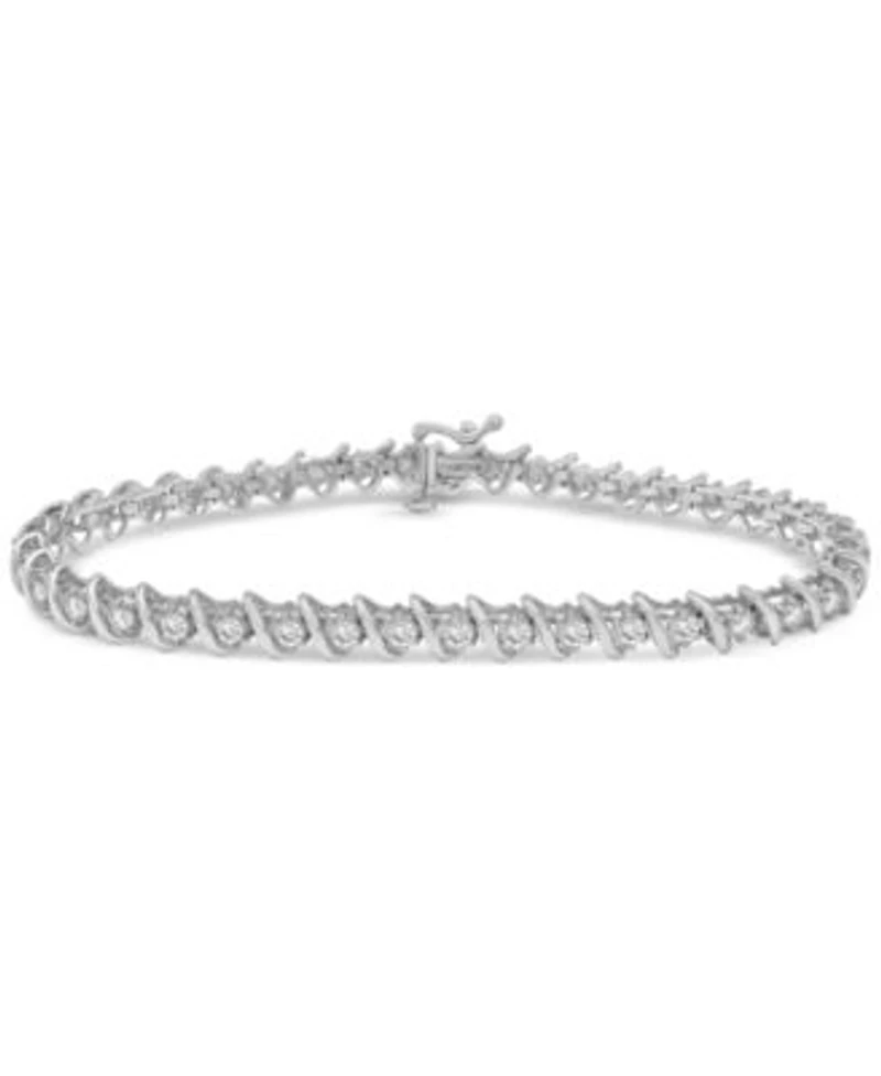 Diamond Bracelet Collection 1 7 8 Ct. T.W. 2 1 2 Ct. T.W. In 14k White Or Yellow Gold 6 1 2 To 9