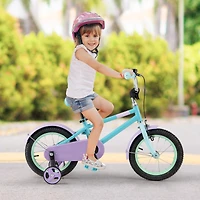 Adjustable Handlebar Saddle Kids Bike Lightweight Easy to Ride