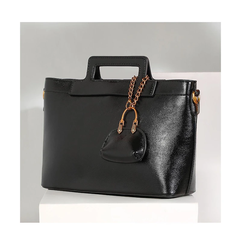 Women's The Madame Hand Bag - Onyx Black