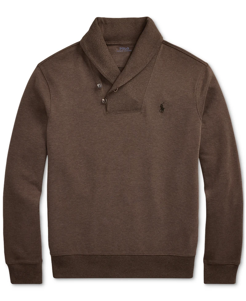 Polo Ralph Lauren Men's Luxury Jersey Shawl-Collar Pullover