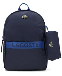 Lacoste Big Kids Pencil Bag Backpack
