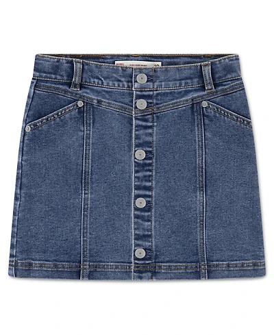 Levi's Big Girls Buttoned Denim Skirt