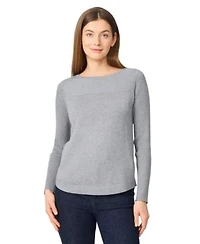 Melissa Paige Womens Boat Neck Long Sleeve Sweater Pxs 3x