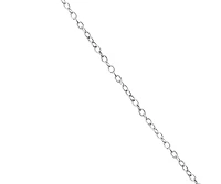Sterling Silver Two Tone Cubic Zirconia And Lemon Love Pendant