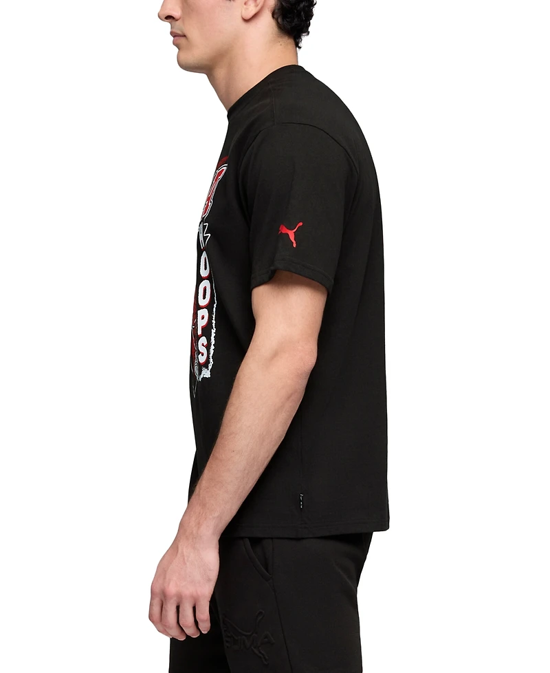 Puma Men's Cotton Rival Rage Graphic Short-Sleeve T-Shirt