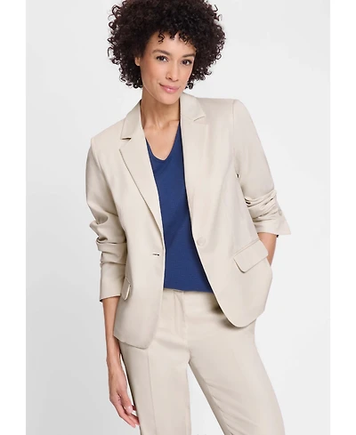 Olsen Women's Cotton Sateen Blazer