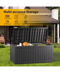 Mondawe 230 Gallon Large Resin Outdoor Storage Box