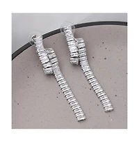 Sohi Women's Bling Drop Earrings