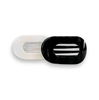 Headbands of Hope Large Oval Clip Set of 2