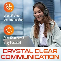Delton 40Y Usb/Usb-c Mono Headset with Noise Canceling Mic (DWH40YAC)