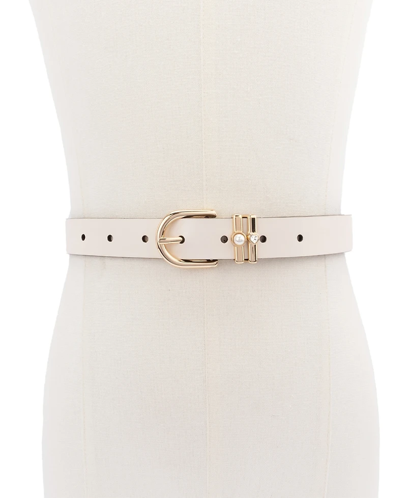 Kate Spade New York Women's 25mm 2 Keeper Belt