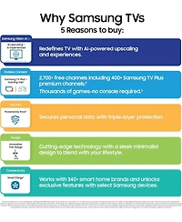 Samsung The Frame LS03F Qled 4K Smart Tv Bundle, Quantum Hdr, Art Mode, Slim Fit Wall Mount, Alexa Built-in w/Aux Hdmi Cable, Cps 24-Month Protection