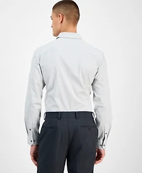 Alfani Men's Geo-Print Dress Shirt, Exclusively at Macy's
