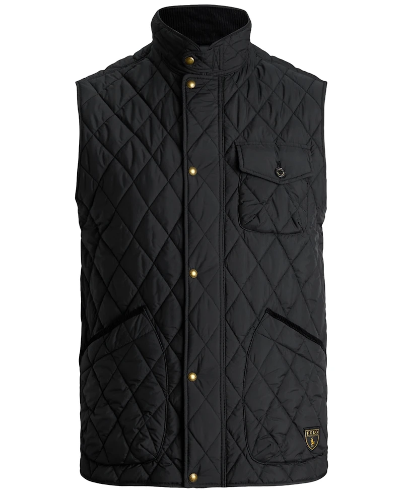 Polo Ralph Lauren Men's Big & Tall The Beaton Quilted Utility Vest