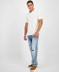 Guess Men's Knit Polo Shirt
