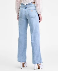 Guess Women's High-Rise Wide-Leg Jeans