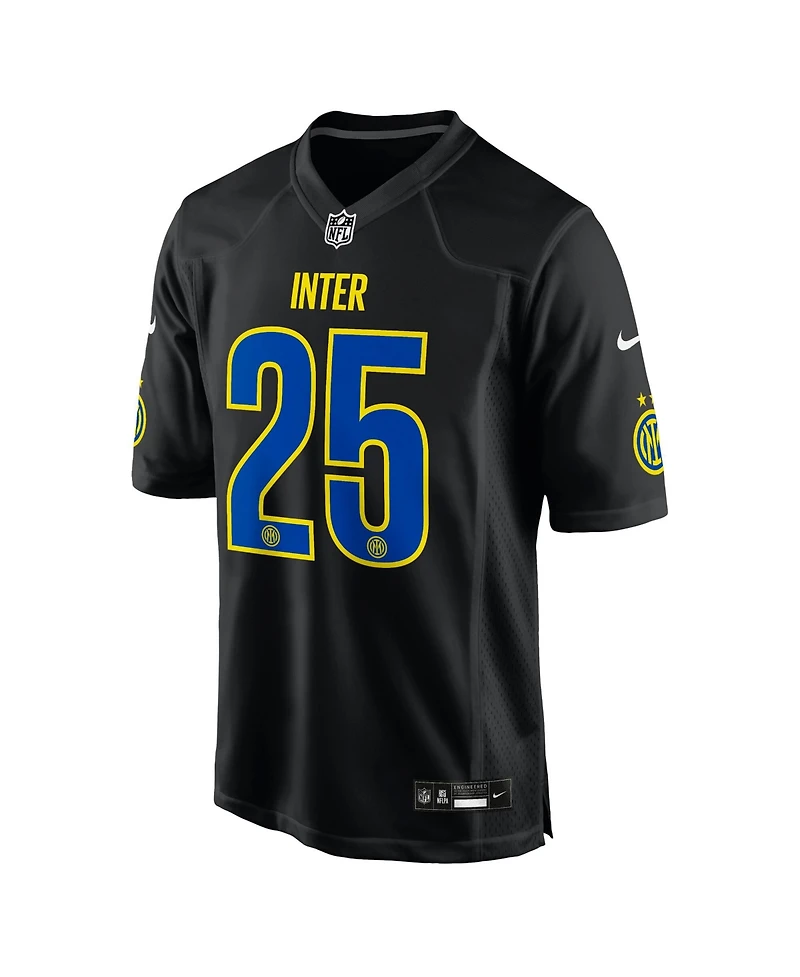 Nike Men's Black Inter Milan 2025 Club World Cup X Nfl Jersey