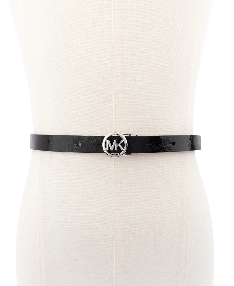 Micheal Kors Women's Logo Skinny Belt