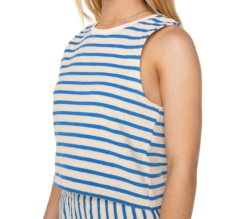 Roxy Juniors' Java Stripe Cotton Tank Top