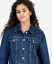 Lucky Brand Cotton Denim Trucker Jacket