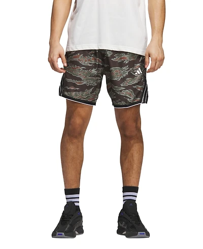 adidas Men's Crazy Lite Allover Printed Basketball Shorts