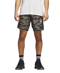 adidas Men's Crazy Lite Allover Printed Basketball Shorts