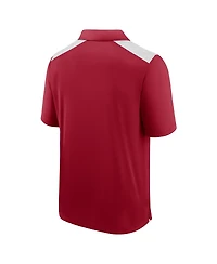 Fanatics Men's Crimson Oklahoma Sooners Star Class Polo Shirt