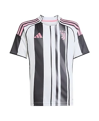 Adidas Big Boys and Girls White Juventus 2025/26 Home Replica Jersey