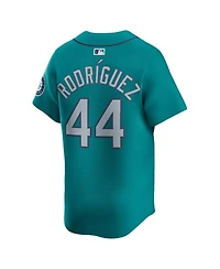 Nike Men's Julio Rodriguez Aqua Seattle Mariners Alternate Limited Player Jersey