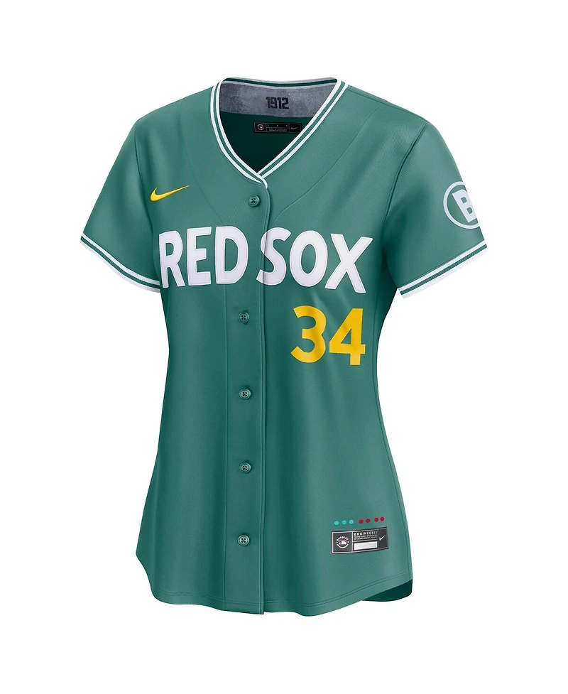 Nike Women's David Ortiz Green Boston Red Sox 2025 City Connect Limited Retired Player Jersey