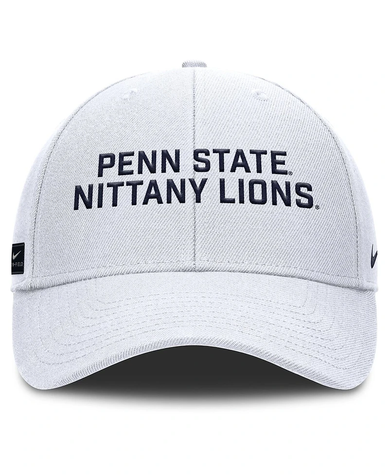 Nike Men's White Penn State Nittany Lions Rise Practice Adjustable Hat