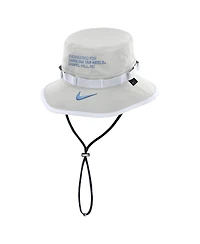 Nike Men's Gray North Carolina Tar Heels 2025 Sideline Apex Boonie Bucket Hat