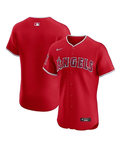 Nike Men's Red Los Angeles Angels Alternate Elite Jersey