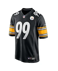 Nike Men's Derrick Harmon Black Pittsburgh Steelers 2025 Nfl Draft First Round Pick Game Jersey