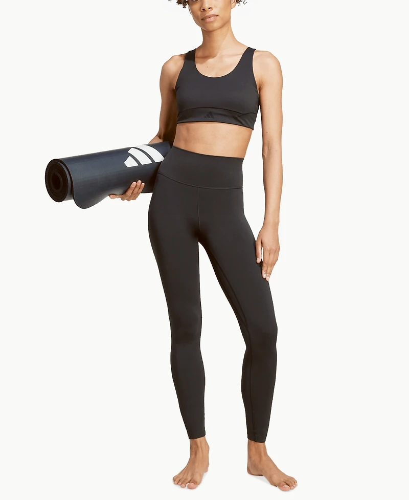 adidas Women's All Me High-Waist Pull-On 7/8 Leggings