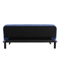 Serta 66.1" Polyester Forrest Convertible Futon