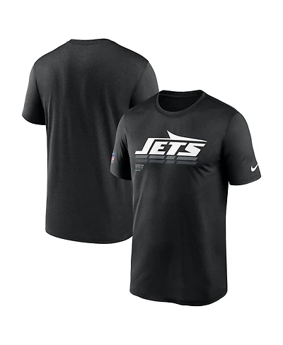 Nike Men's Black New York Jets Sideline Legend Performance T-Shirt