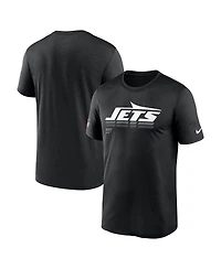 Nike Men's Black New York Jets Sideline Legend Performance T-Shirt